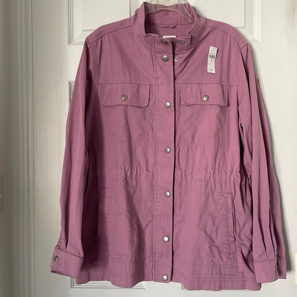 Gap Utility Jacket in Lilac